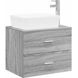  Set namještaja za kupaonicu Siva Sonoma Konstruirano drvo 62.5 x 44.5 x 50 cm | shoptok.hr