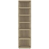  Omarica za čevlje 2 kosa sonoma hrast 27,5x27x102 cm, (20709780) | Shoptok.si