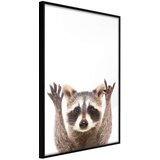  Poster - Funny Racoon 30x45 Cijene