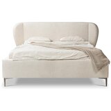 Makamii Bež tapecirani bračni krevet s podnicom 140x200 cm Makana – | shoptok.hr