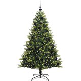 Umjetno božićno drvce s nogom Zelena 180 cm PVC i metal | shoptok.hr