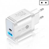  Punjač strujni sa 1xUSB+1Tip/Type C utorom brzi LED 2801 | Eponuda.ba