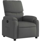 vidaXL Naslanjač temno siv blago | Shoptok.si