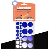 Movolux visoko odsevne nalepke Hot Dot, modre Cene