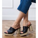 D/CEO Black wedge espadrilles Grande | shoptok.hr