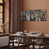  Slika - Animal Masks I 225x90 Na talijanskom platnu | shoptok.hr