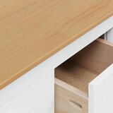  Kava Stol HILL Bijela i medeno smeđa 79.5 x 79.5 x 49 cm | shoptok.hr