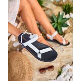 Resti White women's Tatagse sports sandals Cene