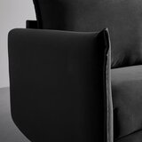 Bessagi Home zofa Yara, Črna, Žamet | Shoptok.si