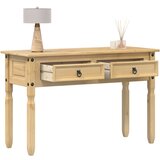 Maison Chic konzolna miza - miza ob steni Corona 115x46x73 cm trdna borovina, (21786423) | Shoptok.si