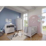 Germania Krem dječja komoda s promjenjivim stolom 89x102x77 cm Alkmaar – | shoptok.hr