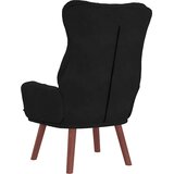  Fotelja Crna 69 x 74 x 93 cm Baršun | shoptok.hr