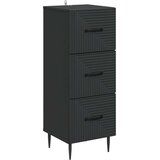  Ormar s ladicama Crna 33 x 34 5 x 89 5 cm Konstruirano drvo - Crna | shoptok.hr