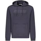 Guess Jeans Muška Plava Majica s Kapuljačom Bez Patentnog Zatvarača | shoptok.hr