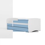  dječji krevet Perfetto s ladicom - plavi - 180x80 cm | shoptok.hr