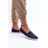 EVENTO Women's Navy Slip-On Canvas Sneakers Adrancia | shoptok.hr