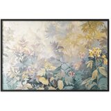  Plakat Tapestry Pattern in Colorful Flowers 60x40 Crni okvir | shoptok.hr