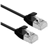 Roline 21153357 RJ45 omrežni kabel\, patch kabel cat 6a u/ftp 5.00 m črna 1 kos, (20630853) Cene