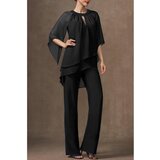 Fenzy Elegantna Crna Tunika I Dugi Komplet Hlača. | shoptok.hr
