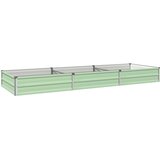  Povišeni vrtni krevet Pastelno zelena 240 x 80 x 24 cm | shoptok.hr