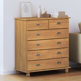 vidaXL predalna omara 'ASKIM'91x40x95.5 cm iz trdega borovega lesa | Shoptok.si