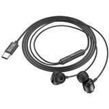 hoco. M122 USB C žičane slušalice In-Ear crne | Shoptok.si