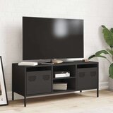 vidaXL TV ormarić crni 101,5x39x43,5 cm hladno valjani čelik | shoptok.hr