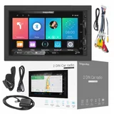  12V 2DIN LCD FM avtoradio 4x45W 2x USB Bluetooth GPS ANDROID 13 WIFI