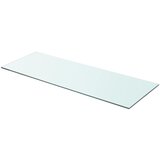 vidaXL Polica Prosojno Steklo 80x30 cm, (20765145) Cene