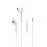 Usams STEREO SLUŠALKE EP-22 JACK 3,5MM ZA TELEFON, RAČUNALNIK, BELE, (22069245) | Shoptok.si