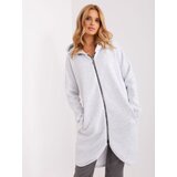 RUE PARIS Sweatshirt-RV-BL-4858-1.99P-light gray | Shoptok.si