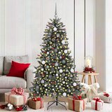 vidaXL Umestno božično drevo med 300 LED Zelena 99 x 99 x 180 cm | Shoptok.si