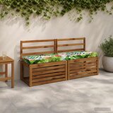  Jastučići za klupe SOEST 2 kom. 100% poliester Šareni | Shoptok.si