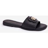 Boto Flat Women's Slippers With Decorative Detail Black Nenitta | ePonuda.com