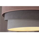  Duolla - Luster na sajli TRIO 1xE27/15W/230V Ø 45 cm ružičasta/siva/bela | Eponuda.com