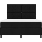 Box Spring krevet s madracem crna 160x200 cm tkanina | shoptok.hr