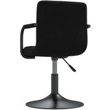 Barski stolac crni baršunasti | shoptok.hr