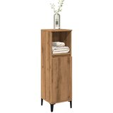 Maison Chic Kopalniška omarica - Kopalniški kabinet artisan hrast 30x30x100 cm inženirski les, (21794629) | Shoptok.si