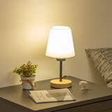  Brilagi - Stona lampa NUBILA WOOD 1xE27/25W/230V hrast/bela | Eponuda.com