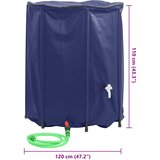  Spremnik za vodu sa slavinom sklopivi 1250 L PVC | shoptok.hr