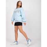 ex moda Sweatshirt-EM-BL-617-H.21X-light blue | Shoptok.si