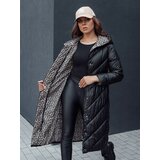 DStreet Women's winter quilted coat with hood CELESTIE black | shoptok.hr