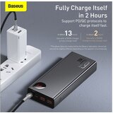 Baseus adaman metal powerbank 20000mAh, pd, qc 3.0, 65W, 2xUSB + usb-c + micro usb, črna | Shoptok.si
