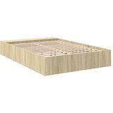  Okvir kreveta boja hrasta sonome 120 x 200 cm konstruirano drvo | shoptok.hr