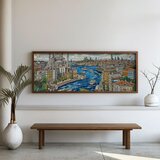 WALLXPERT FAH114-120 Multicolor Decorative Framed MDF Painting | Eponuda.com