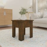  Stolić za kavu boja dimljenog hrasta 40 x 40 x 42 cm od iverice | Shoptok.si