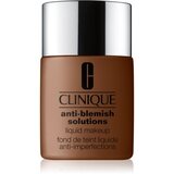 Clinique Anti-Blemish Solutions™ Liquid Makeup puder s visokim prekrivanjem za masno lice sklono aknama nijansa WN 125 Mahogany 30 ml Cijene