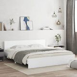 vidaXL Okvir za krevet s uzglavljem bijeli 180x200 cm | shoptok.hr