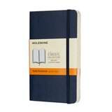 Moleskine Bilježnica PKT meke korice, plava - s crtama | shoptok.hr