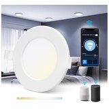 Aigostar LED prigušiva ugradna plafonska svetiljka 6W/230V prečnik 11,5 cm Wi-Fi | Eponuda.com